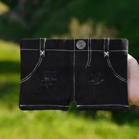 Veste denim pratique à transporter lorsque vous allez Outdenim portefeuille et porte-carte