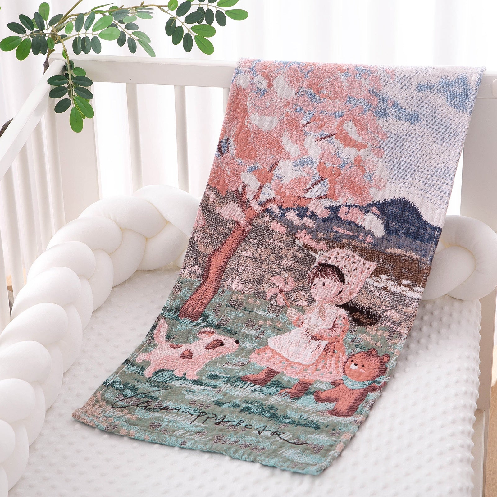 Linge de coton Serviette de coton lavée Pure Cotton Gauze
