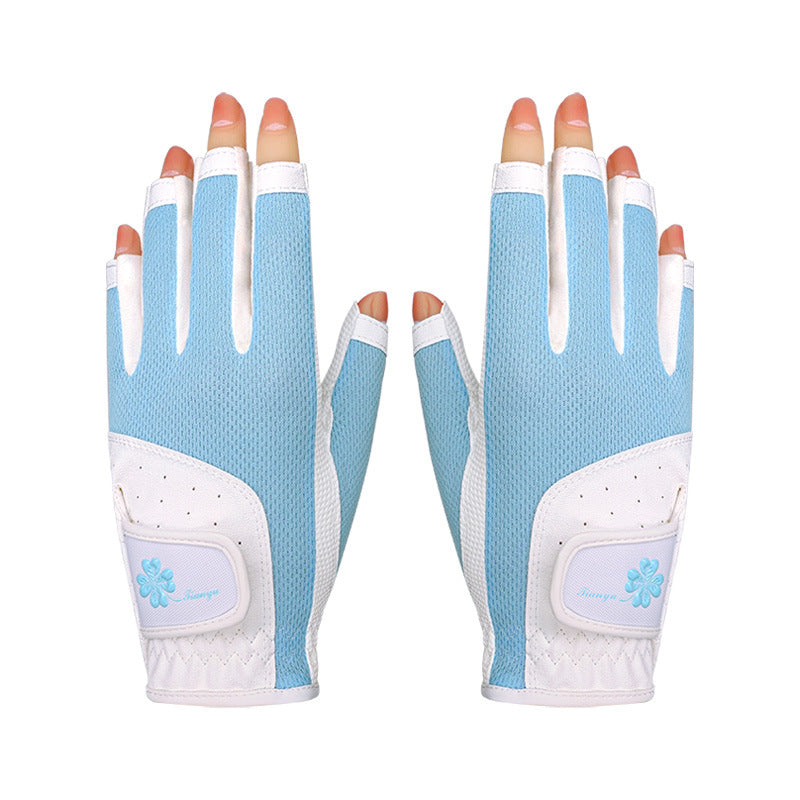Gants de golf pour femmes antidérapants respirants