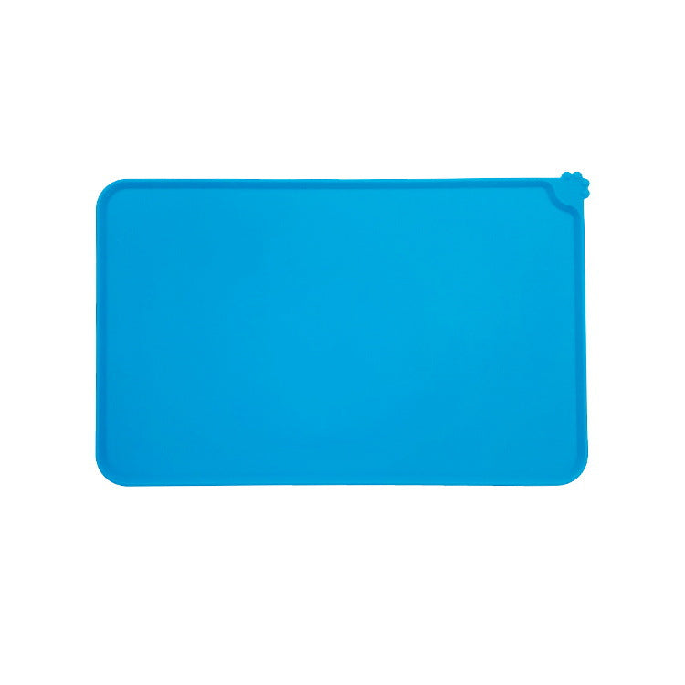 Nourriture Grade Silicone Pet Placemat Square Waterproof Non-Slip Diet Mat Cat Dog Pet Pad