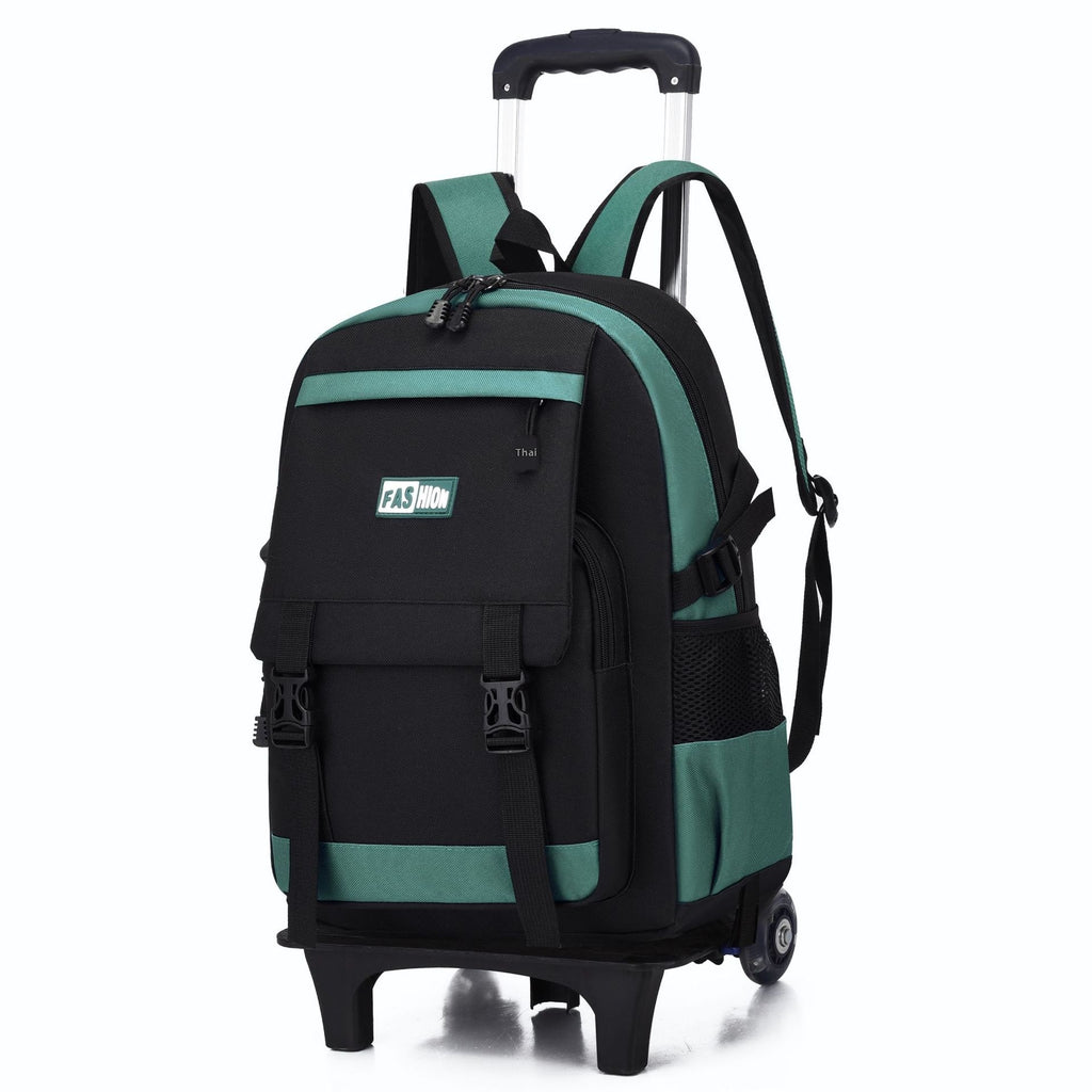 Élève de l'école primaire de loisirs Grande capacité Pull Rod sac à dos