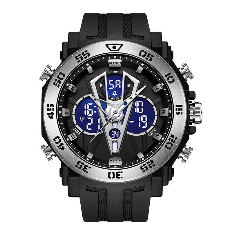 Sanda Youth Montre double affichage pour les hommes