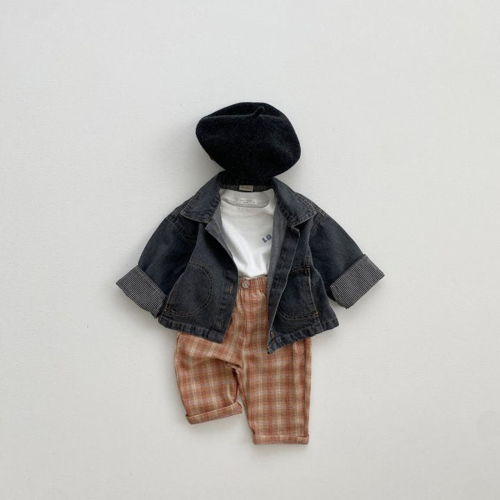 Pantalons en Plaid Pants Loisirs