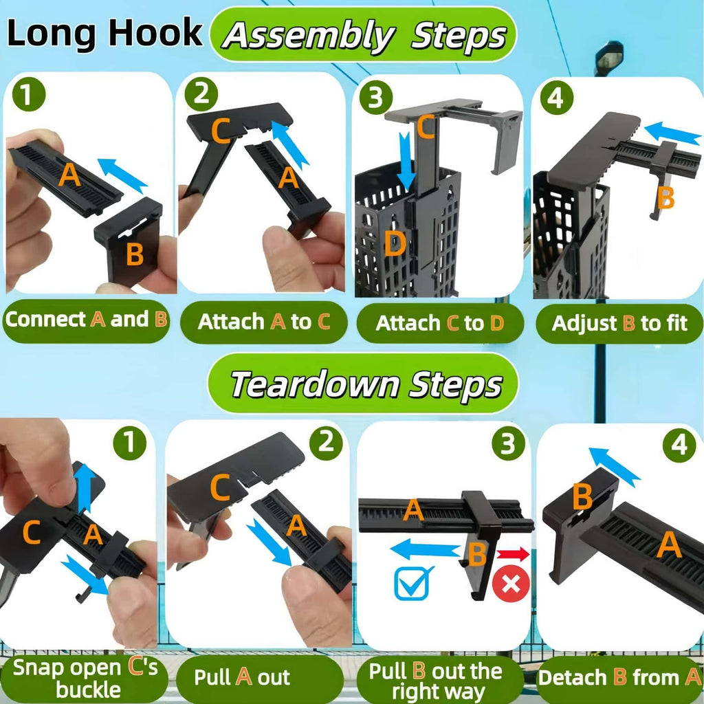 Porte-usine d'aquarium amélioré 2 packs