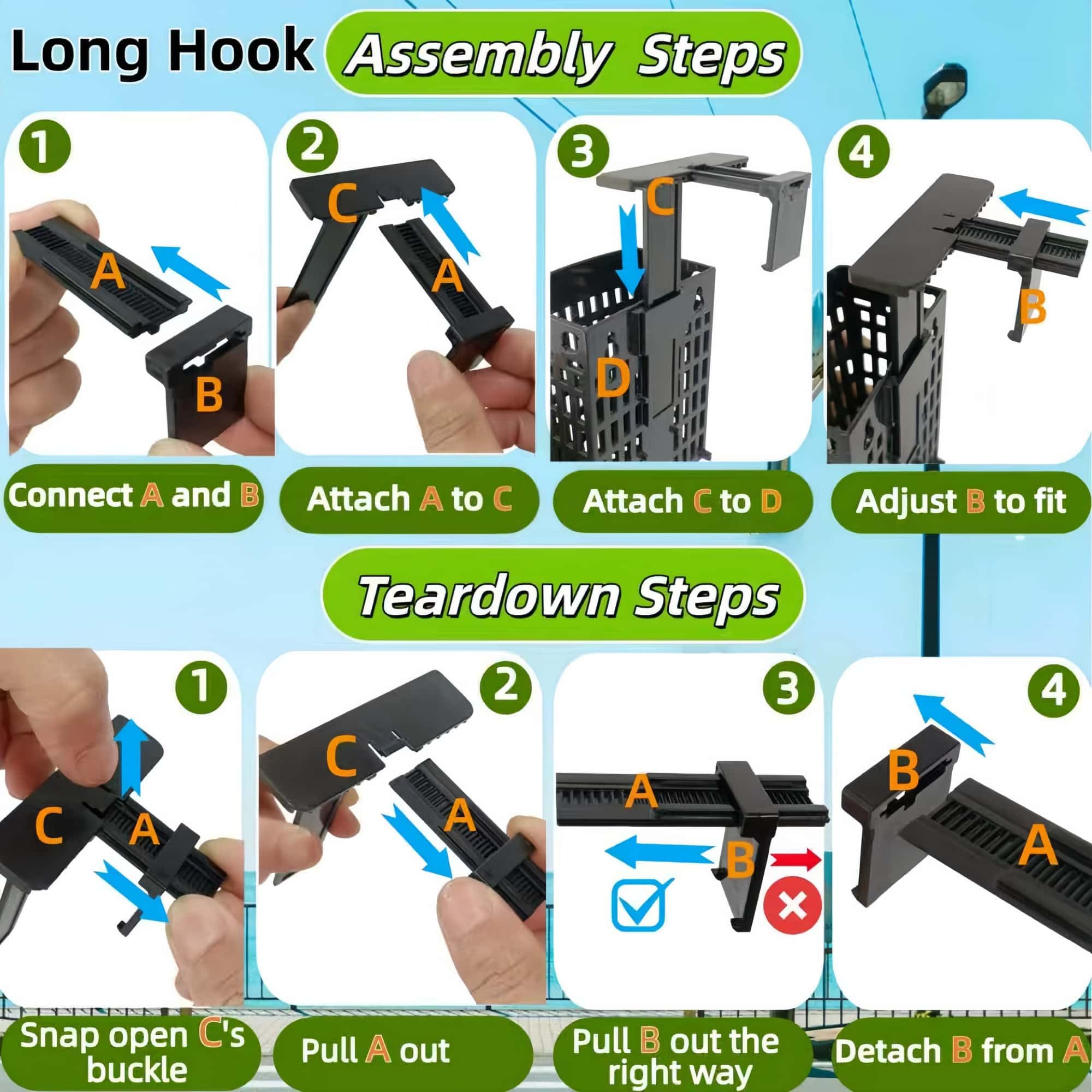 Porte-usine d'aquarium amélioré 2 packs