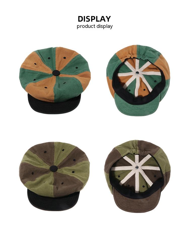 Chapeau de brim doux de réglage de tension de couleur