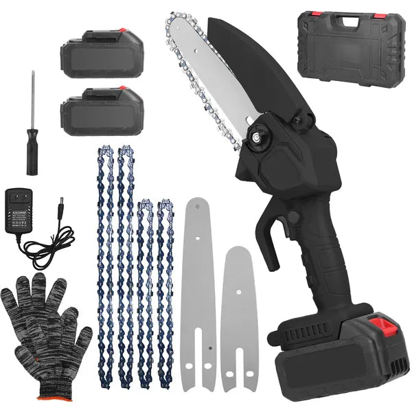 Mini Chainsaw électrique Portable Cordless Petite Chaîne Saw Batterie alimentée