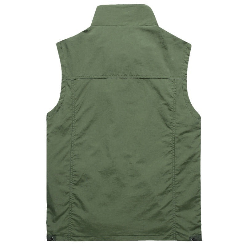 Printemps Automne Loisirs de plein air pour les hommes Pêche et photographie Veste