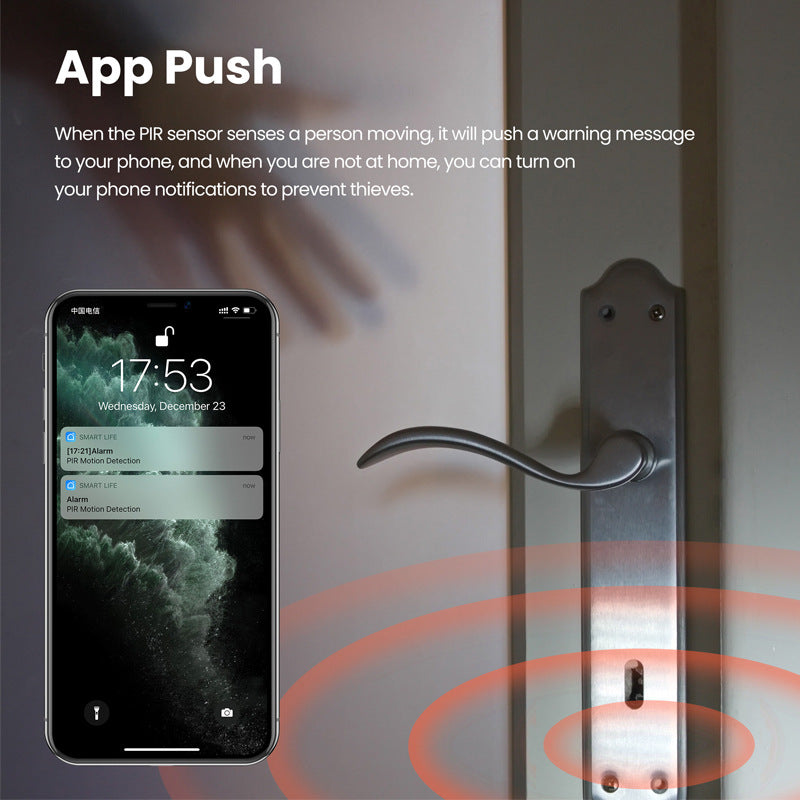 Zigbee PIR détecteur infrarouge de mouvement du corps humain pour la maison intelligente