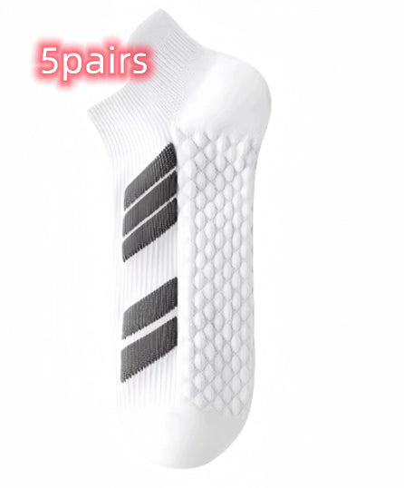 Courir extérieur Basketball Chaussettes Serviette Massage Pied de lit épaississant Sueur-absorption hommes Donc