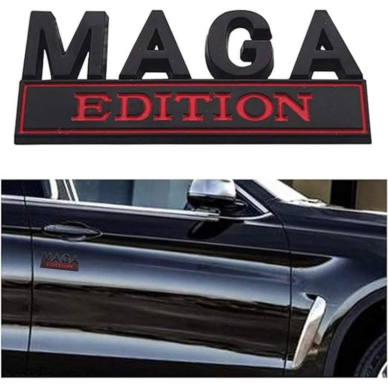 4pcs MAGA Edition voiture métal insigne de remplacement camion