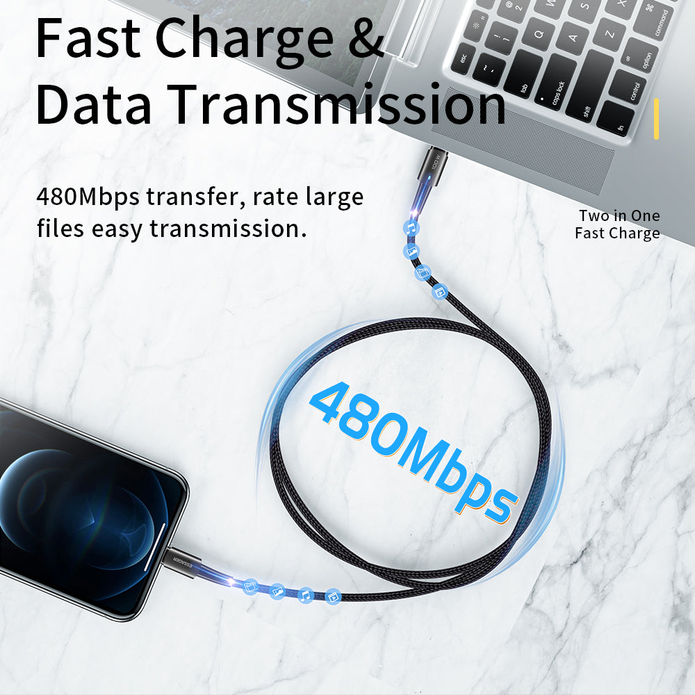 Câble de recharge de données de téléphone mobile