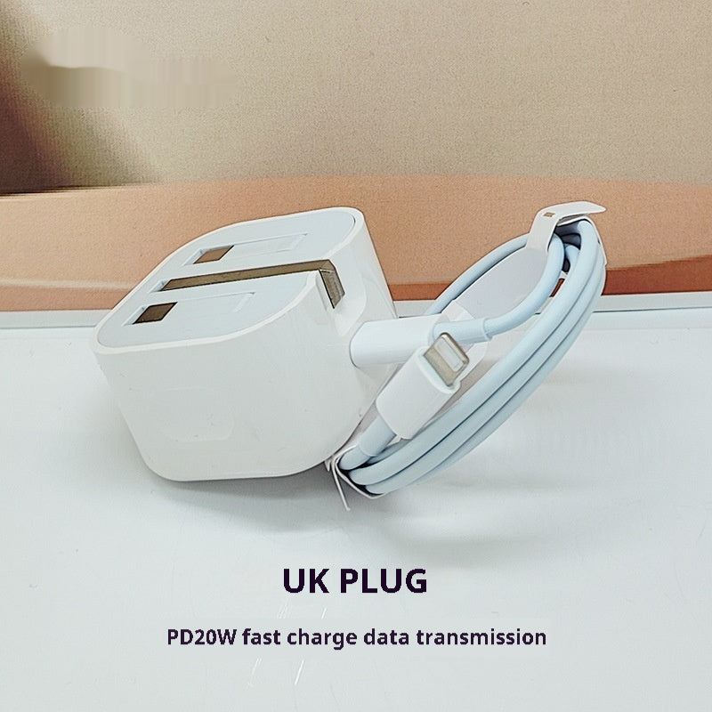 Comprimé de téléphone portable 20W Chargeur British Standard Tête de charge rapide