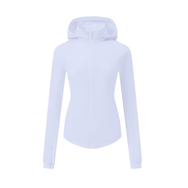 Femmes Outdoor Windproof Sports Top veste de yoga