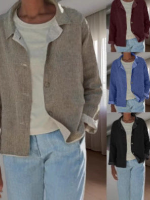 Veste de couleur unique populaire européenne et américaine pour femme amazonienne