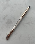 Brosse à paupières et à sourcils à double extrémité Combo