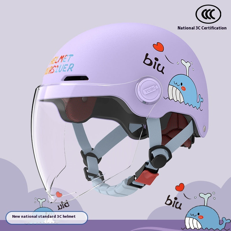 Casque de vélo électrique de skateboard respirant pour enfants