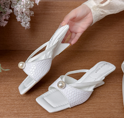 Sandales à diapositives de style doux pour femmes