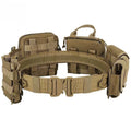 Seal de taille Huit pièces Set Quick Release Equipment Waist Bag Outdoor Patrol Multifonction