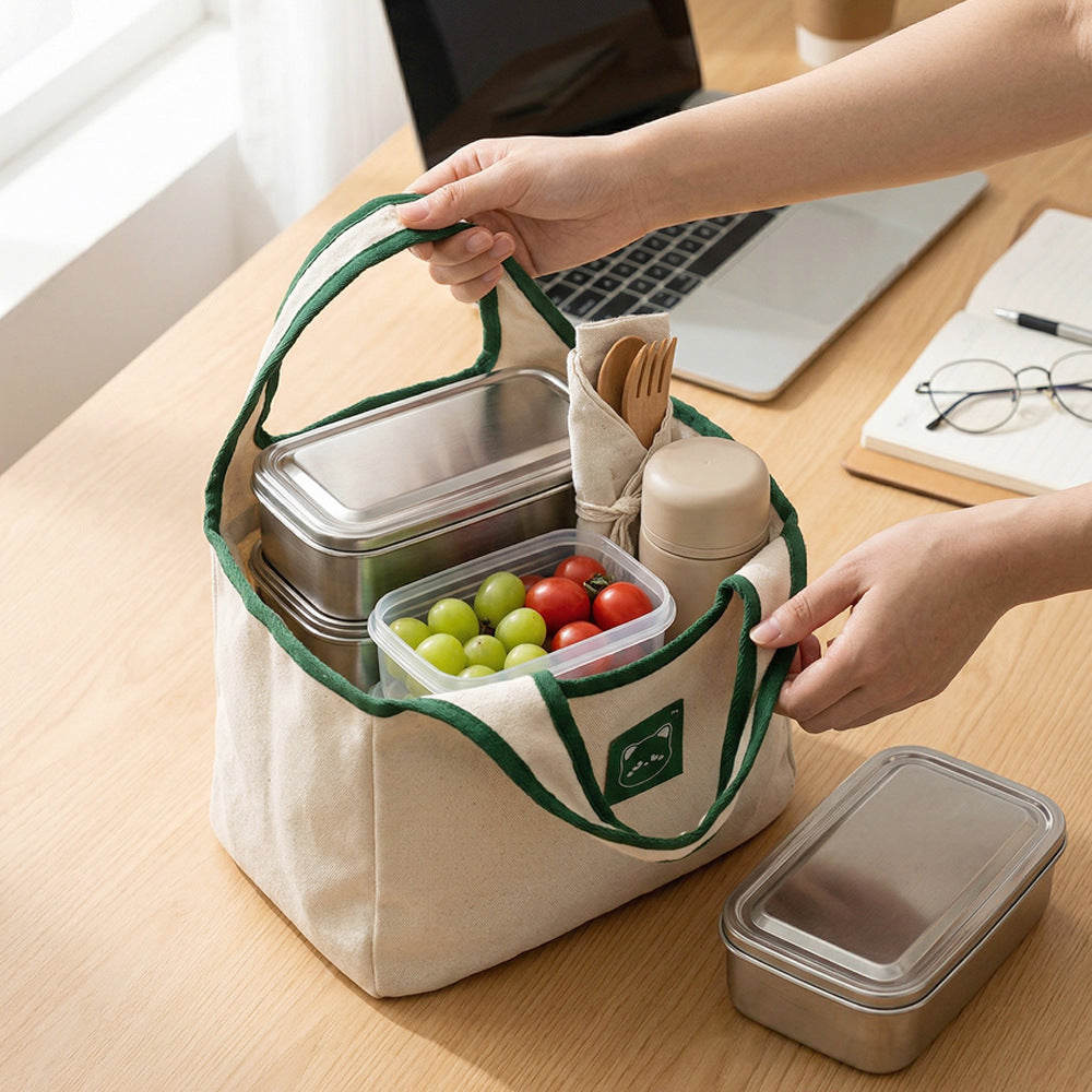 Sac à main en toile épaisse de style japonais