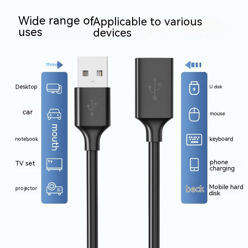 USB Extension Câble 3.0 Homme à Femme Imprimante de câble de données