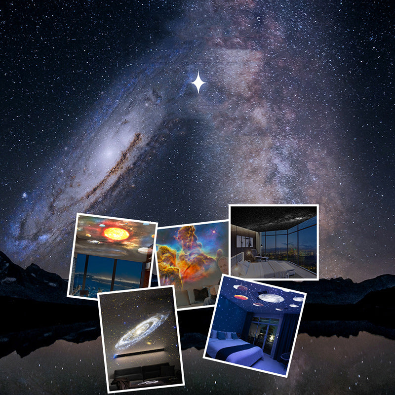 Projecteur Galaxy de nuit Starry Sky Projector 360 Rotate Lampe Planétarium pour les enfants Lit