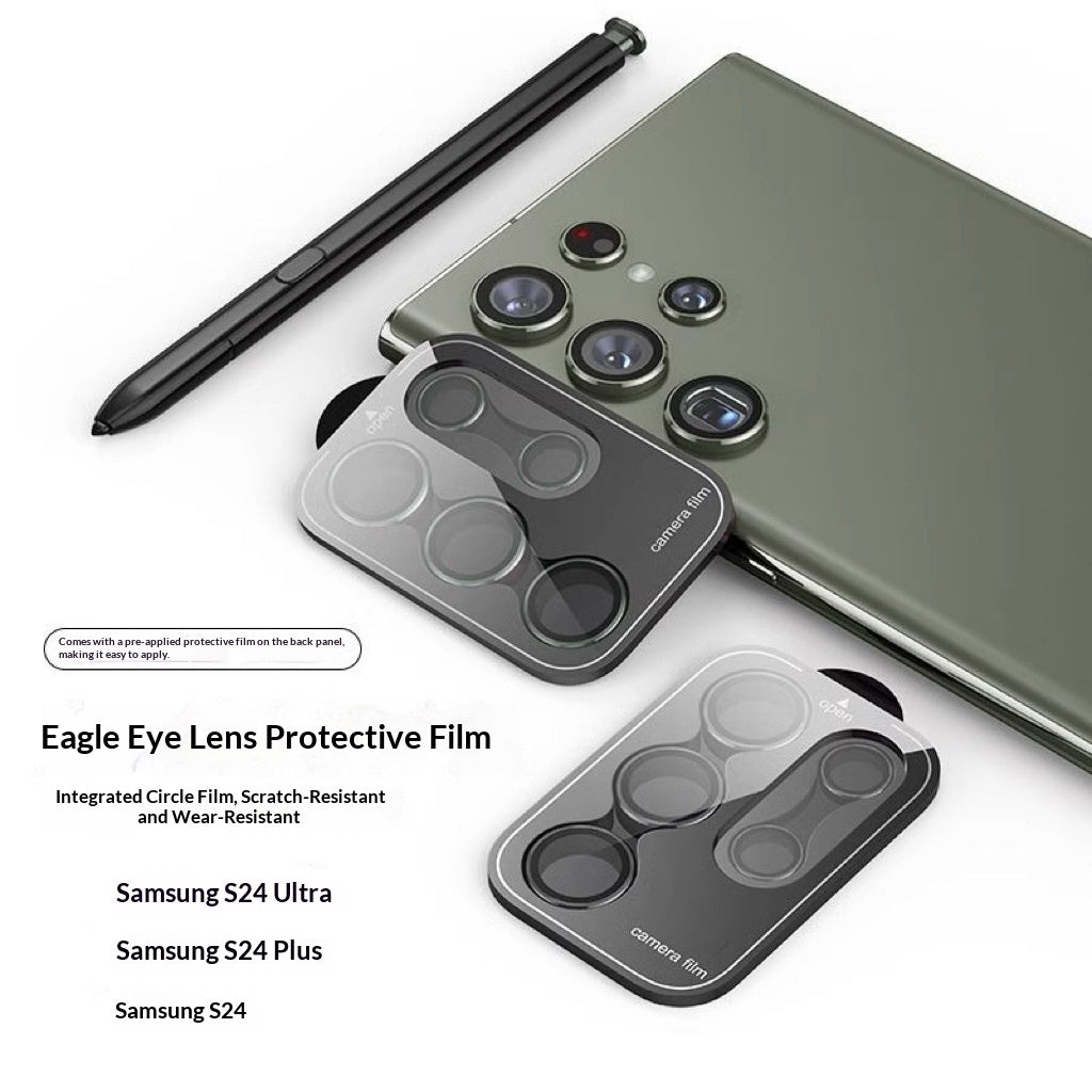 Bague de protection en métal pour téléphone S22 Caméra arrière
