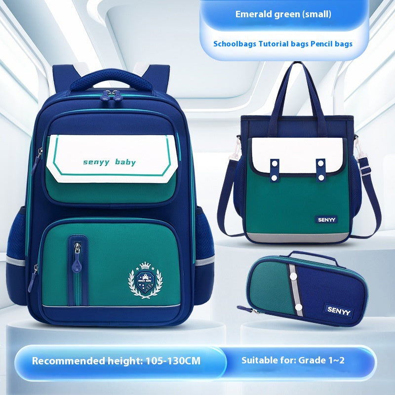 Sac à dos protecteur de la tige pour enfants avec hydrofuge Grande capacité Oxford Cloth Schoo