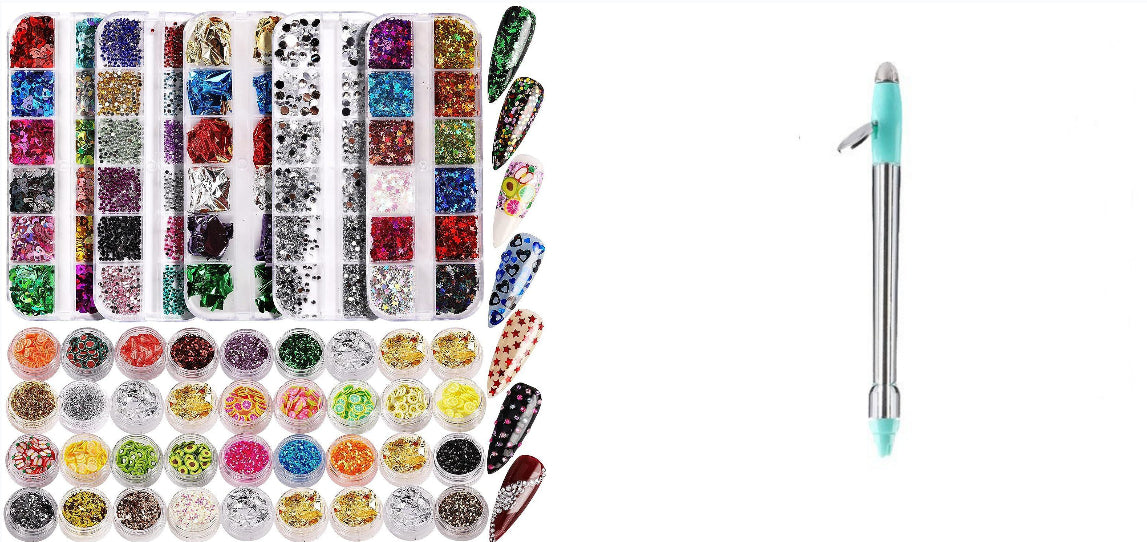 Sticker diamanté Iridescent Transparent AB