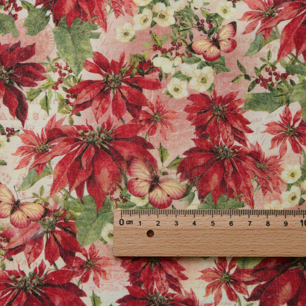 Tissu de coton pur imprimé à la main numérique
