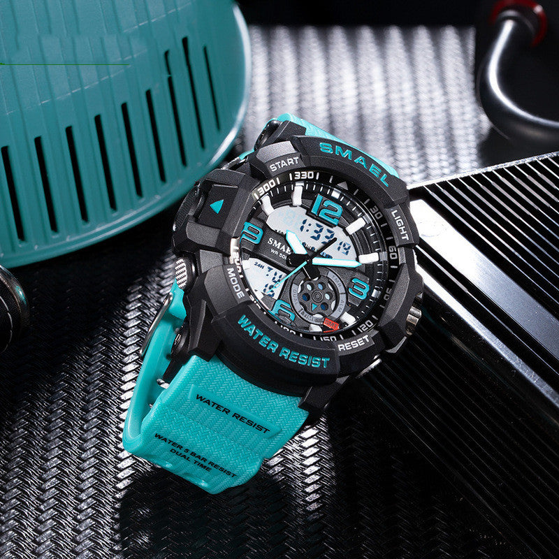 Montre électronique de course de sport en plein air tendance homme
