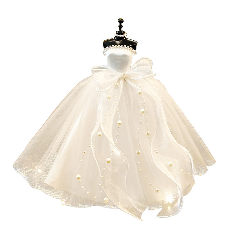Princess Girl Toy Robe de mariée modèle boîte cadeau