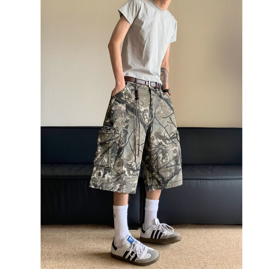 Shorts de camouflage pour hommes