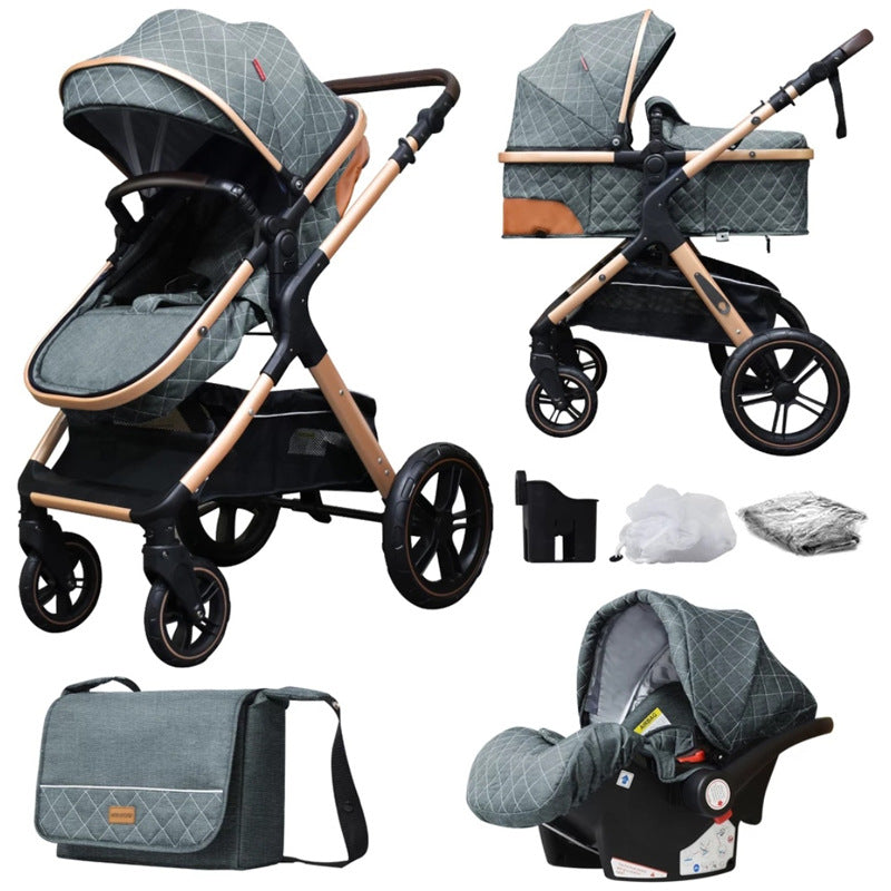 Bébé assise couché léger pliant Panier multifonction