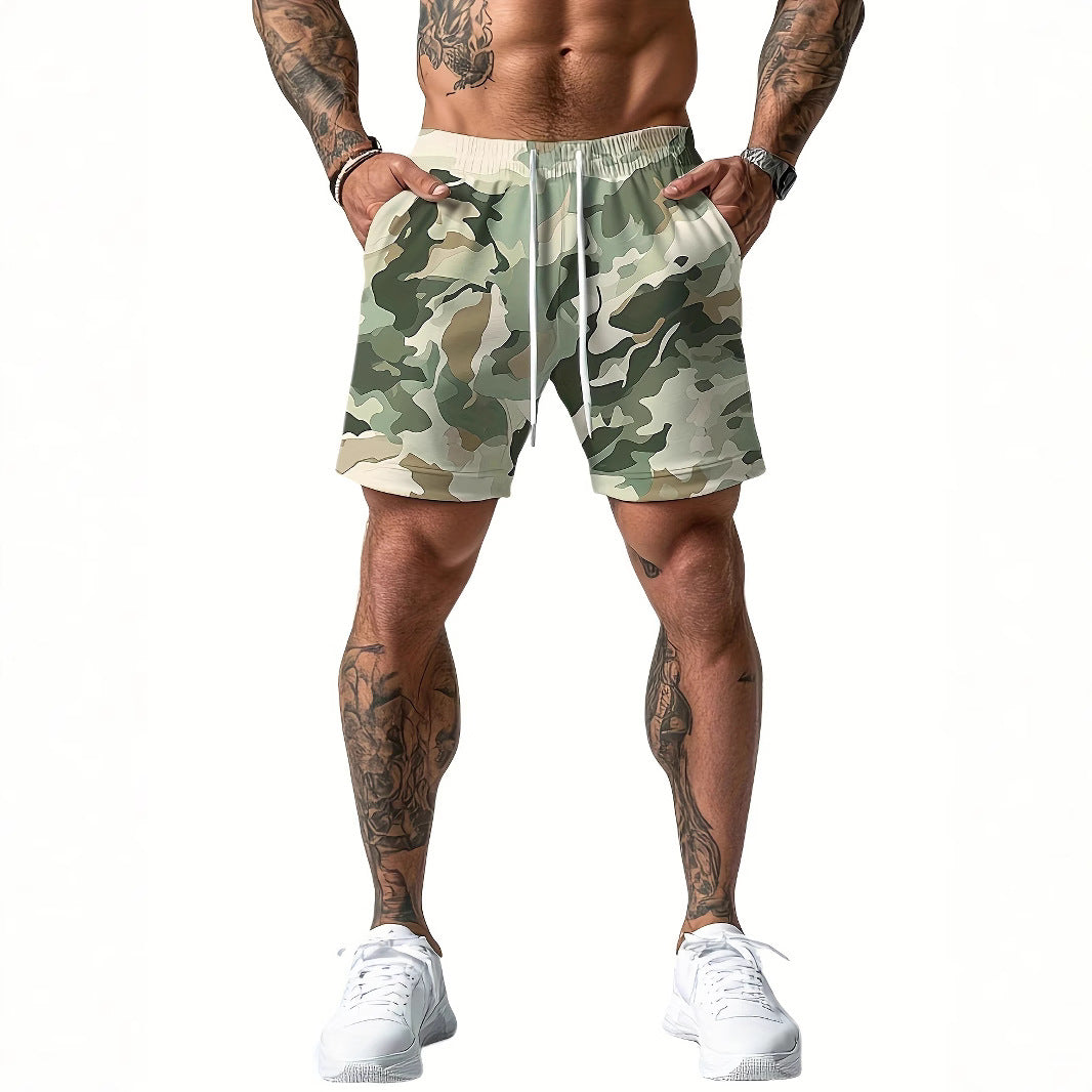 Short homme occasionnel respirant