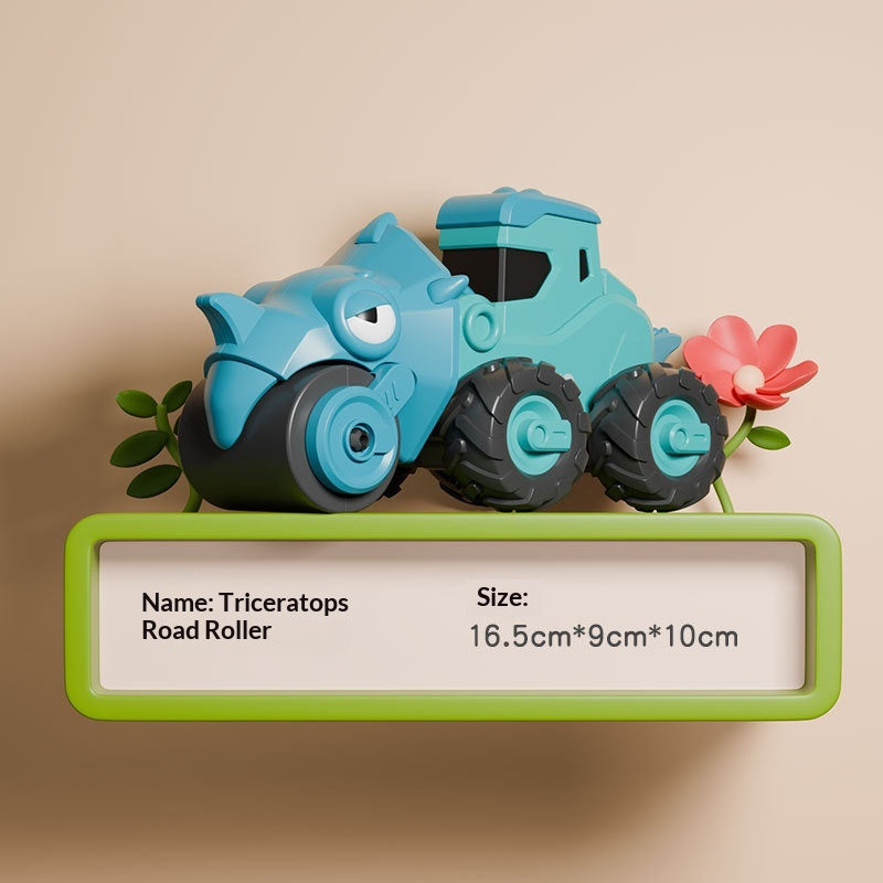 Presse et jeu Dinosaur Véhicule d'ingénierie Jouet petit bus Petite voiture