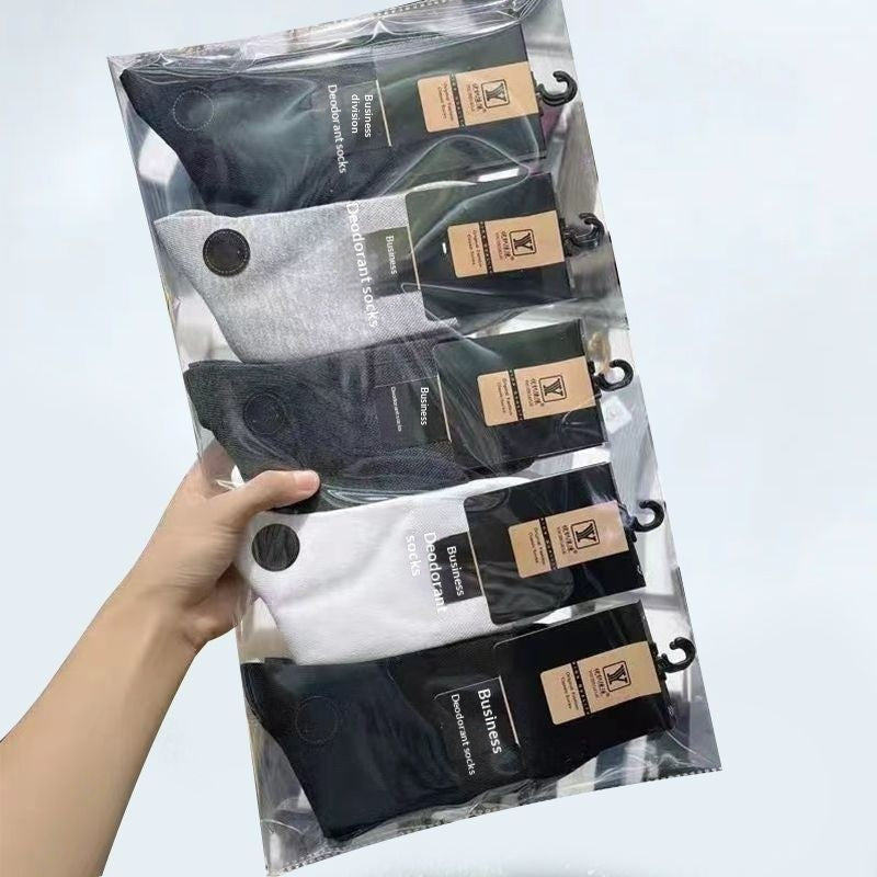 Chaussettes respirantes et désodorisantes pour hommes
