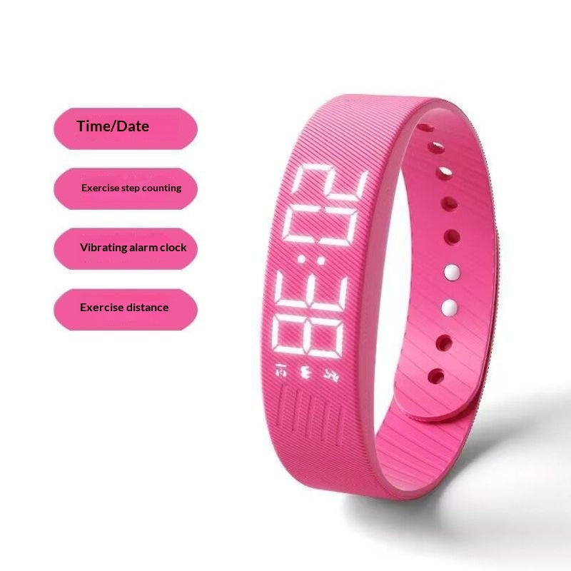 Bracelet intelligent et montre électronique pour les hommes adapté pour les étudiants et les activités sportives