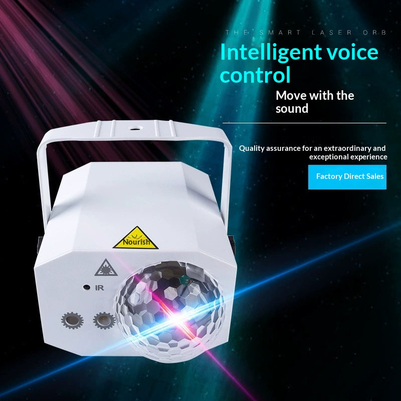 Éclairage de scène Lumières de couleur laser télécommandées