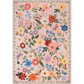 Rug vintage de style américain pour le salon non-dérapant et résistant aux taches