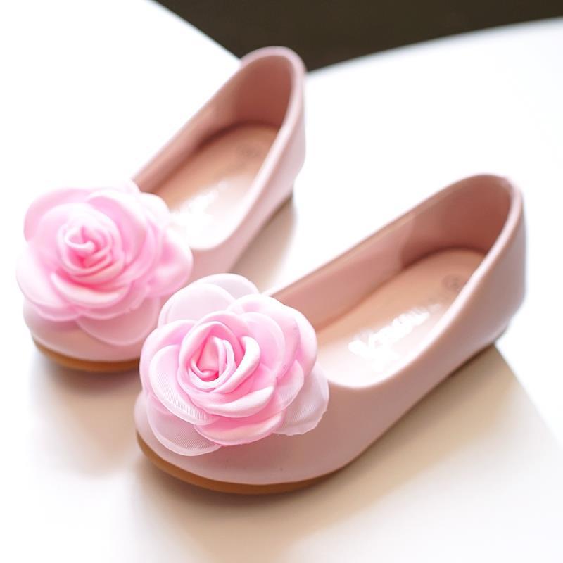 Chaussures en cuir PU style fille