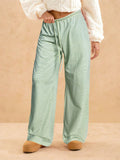 Pantalons à manches longues à rayures pour femmes