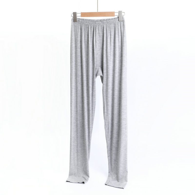 Pantalon pyjama modal d'été homme mince plus taille