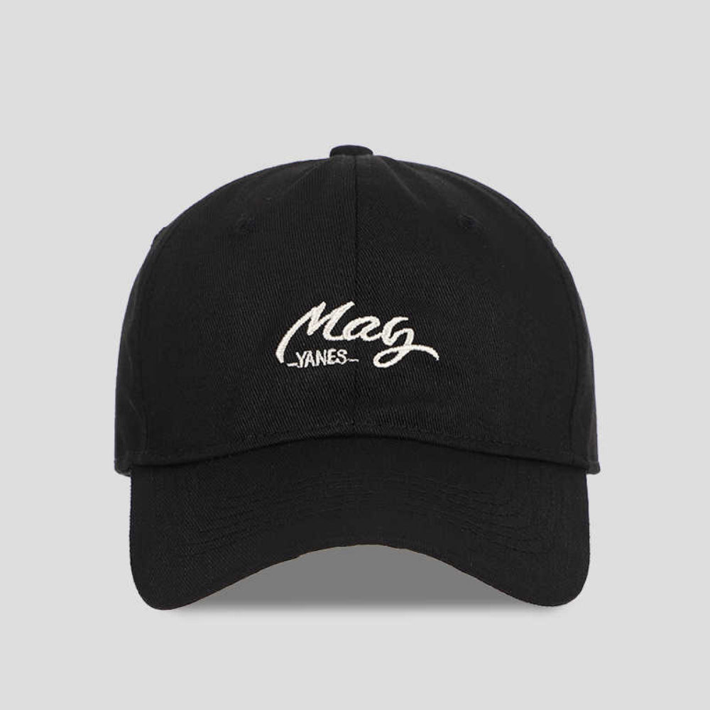 Men's and Women's Idental Solid-color Brodé Lettre Mai Mode Casual Casquette de baseball