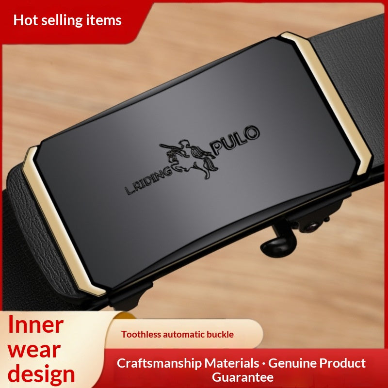 Ceinture de pantalons haut de gamme pour les affaires tendance automatique