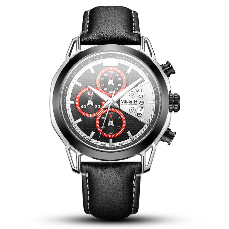 Montre lumineuse multifonctionnelle homme