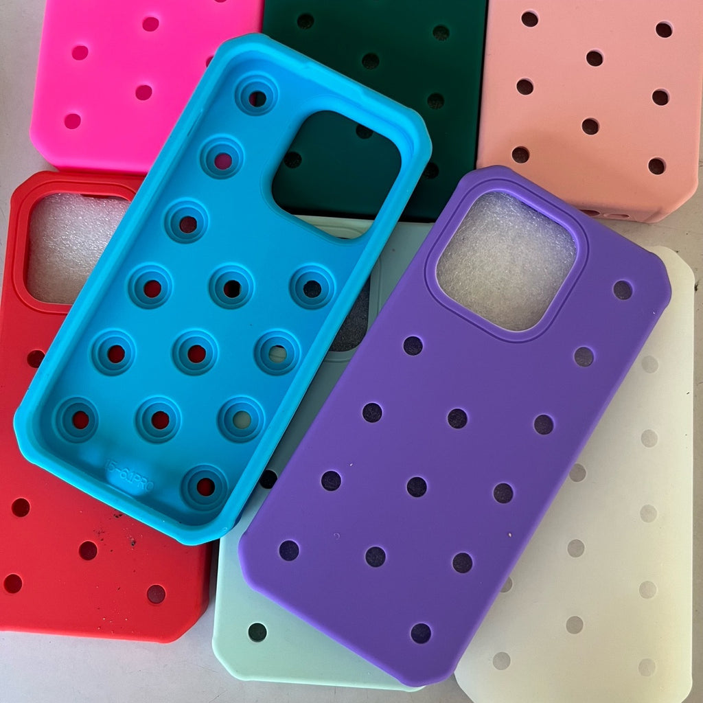 Étui téléphone en silicone avec un modèle bricolage de boucle de chaussures