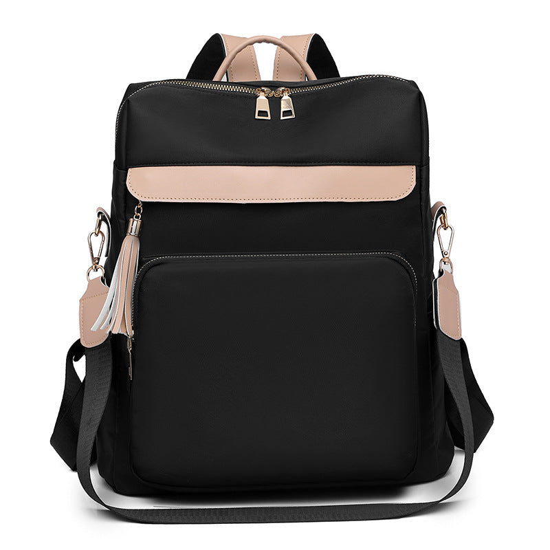Sac à dos en nylon antivol occasionnel à double usage