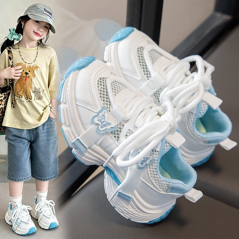 Summer Hot-seller bébé filles Mesh papa Sneakers