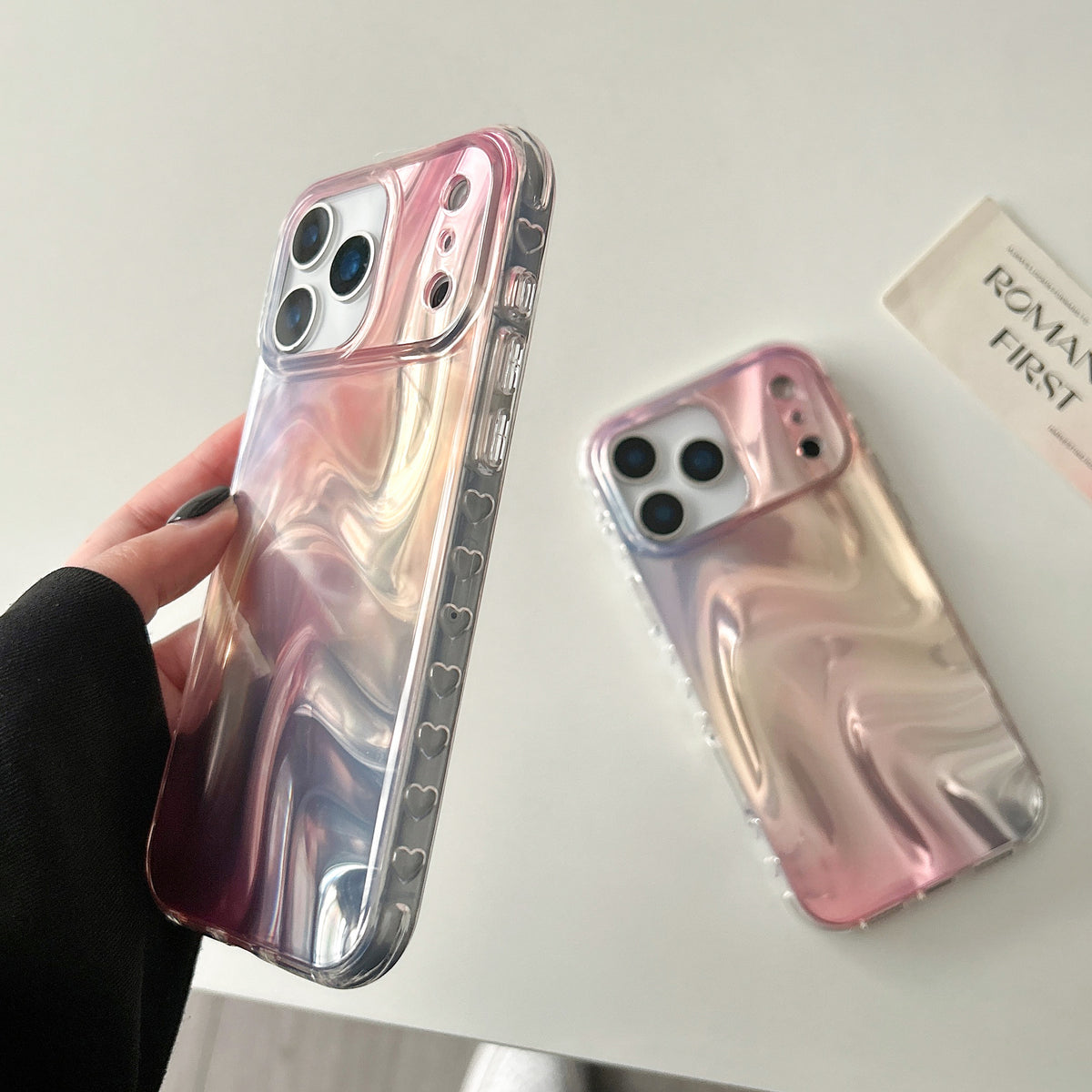 Double shell adapté pour Niche Blooming Water Ripple